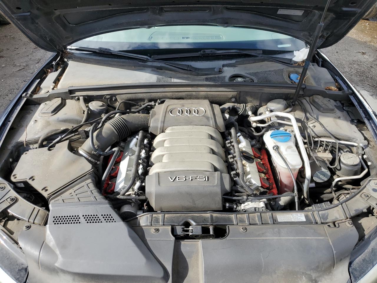 2009 Audi A5 VIN WAUDK78T09A048444 Copart auction photo, side damage thumbnail 11