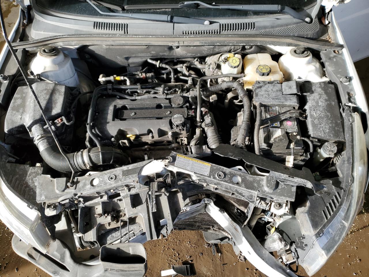 2015 Chevrolet Cruze VIN 1G1PC5SB5F7131189 Copart auction photo, front end / side damage thumbnail 11