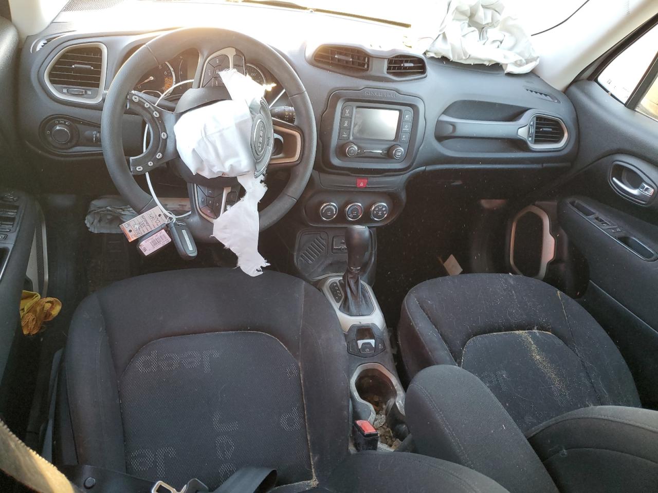 2016 Jeep Renegade VIN ZACCJAAT1GPD36639 Copart auction photo, front end damage thumbnail 8