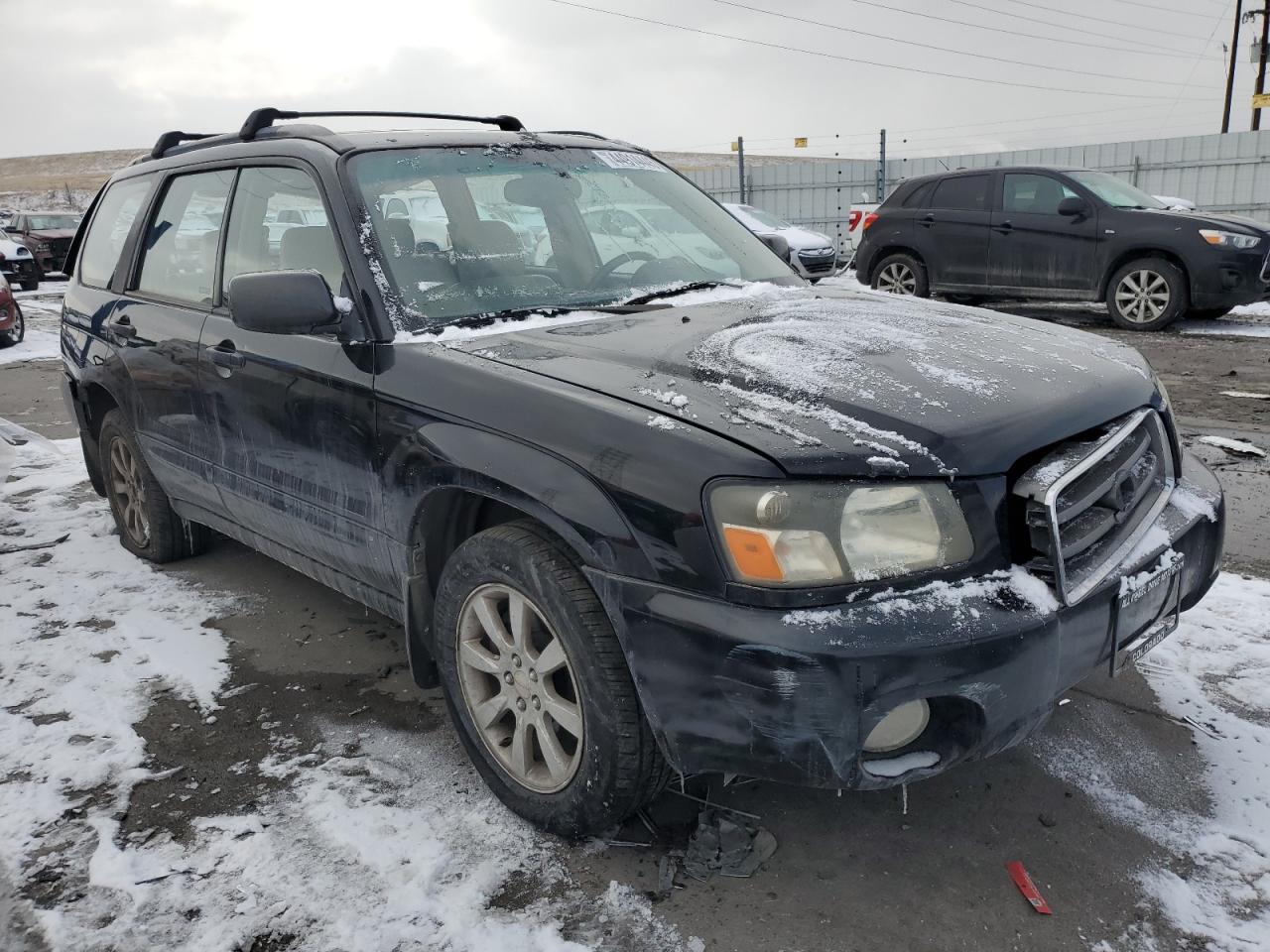 2005 Subaru Forester VIN JF1SG65655H706691 Copart auction photo, rear end / side damage thumbnail 4