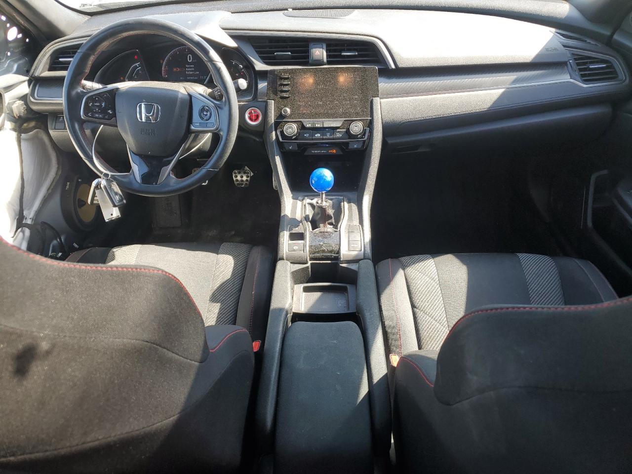 2019 Honda Civic VIN 2HGFC1E57KH707236 Copart auction photo, front end damage thumbnail 8