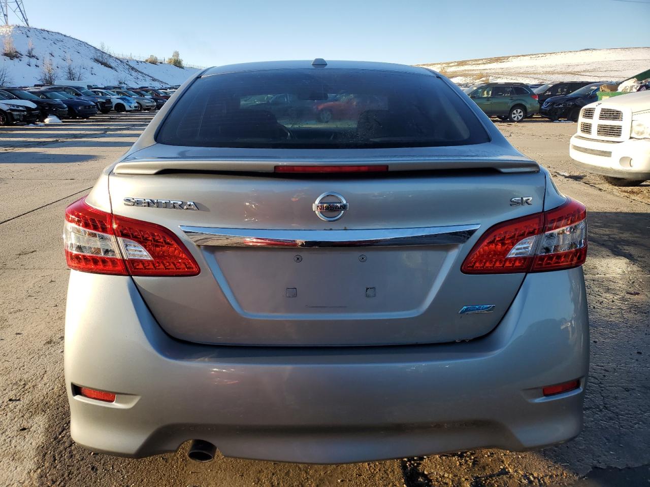 2014 Nissan Sentra VIN 3N1AB7AP4EY227405 Copart auction photo, front end / rear end damage thumbnail 6