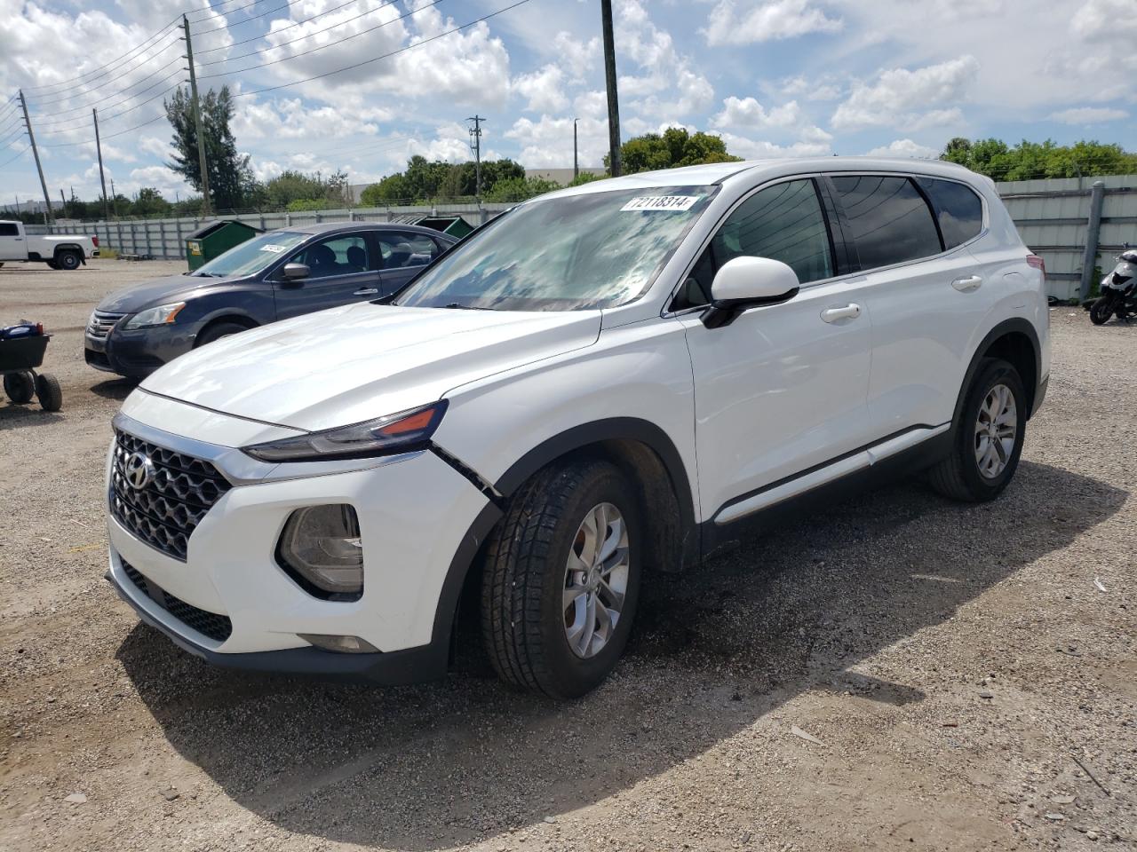 2020 Hyundai Santa Fe VIN 5NMS33AD7LH209422