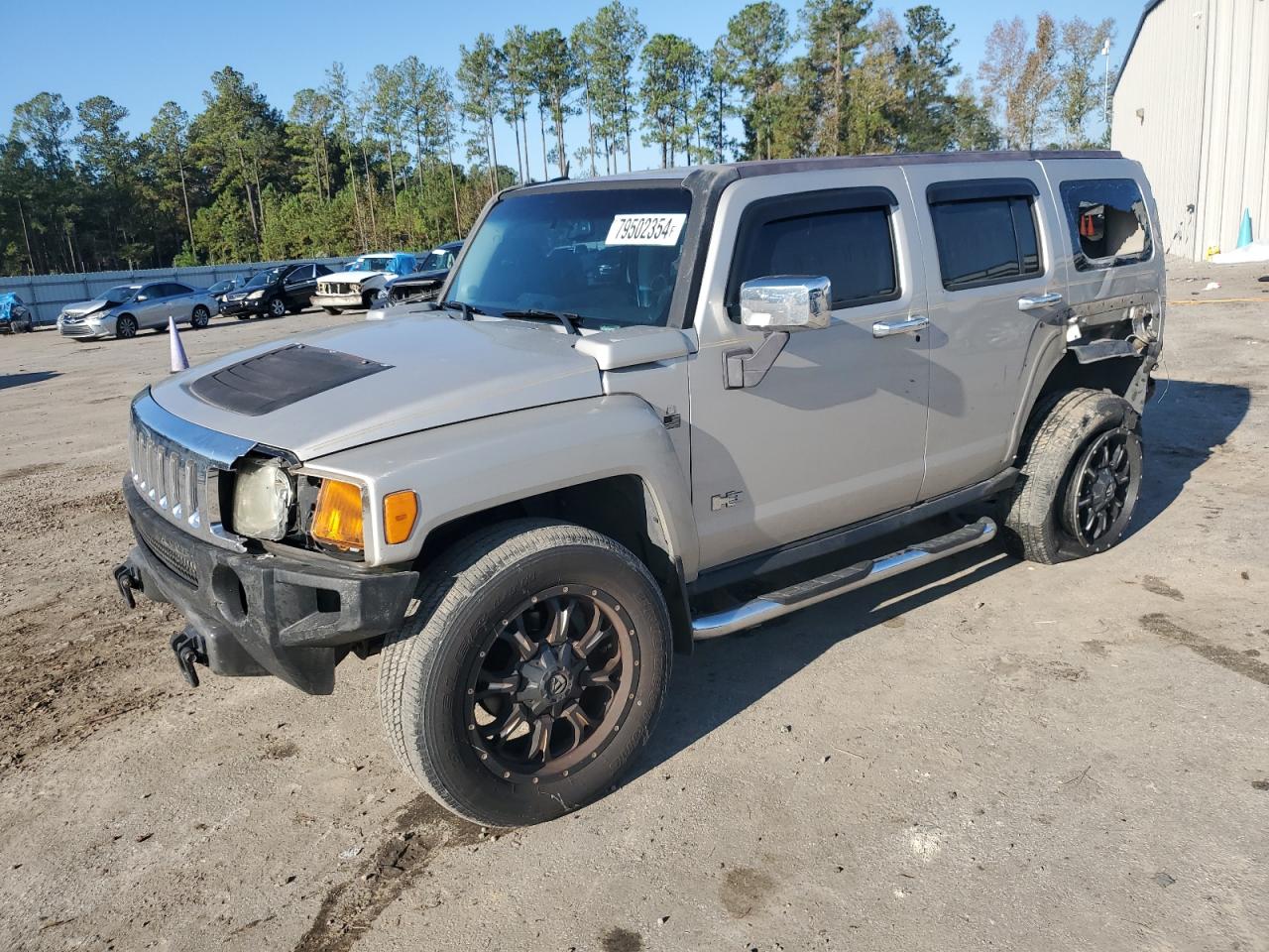 2007 Hummer H3 VIN 5GTDN13E478120727