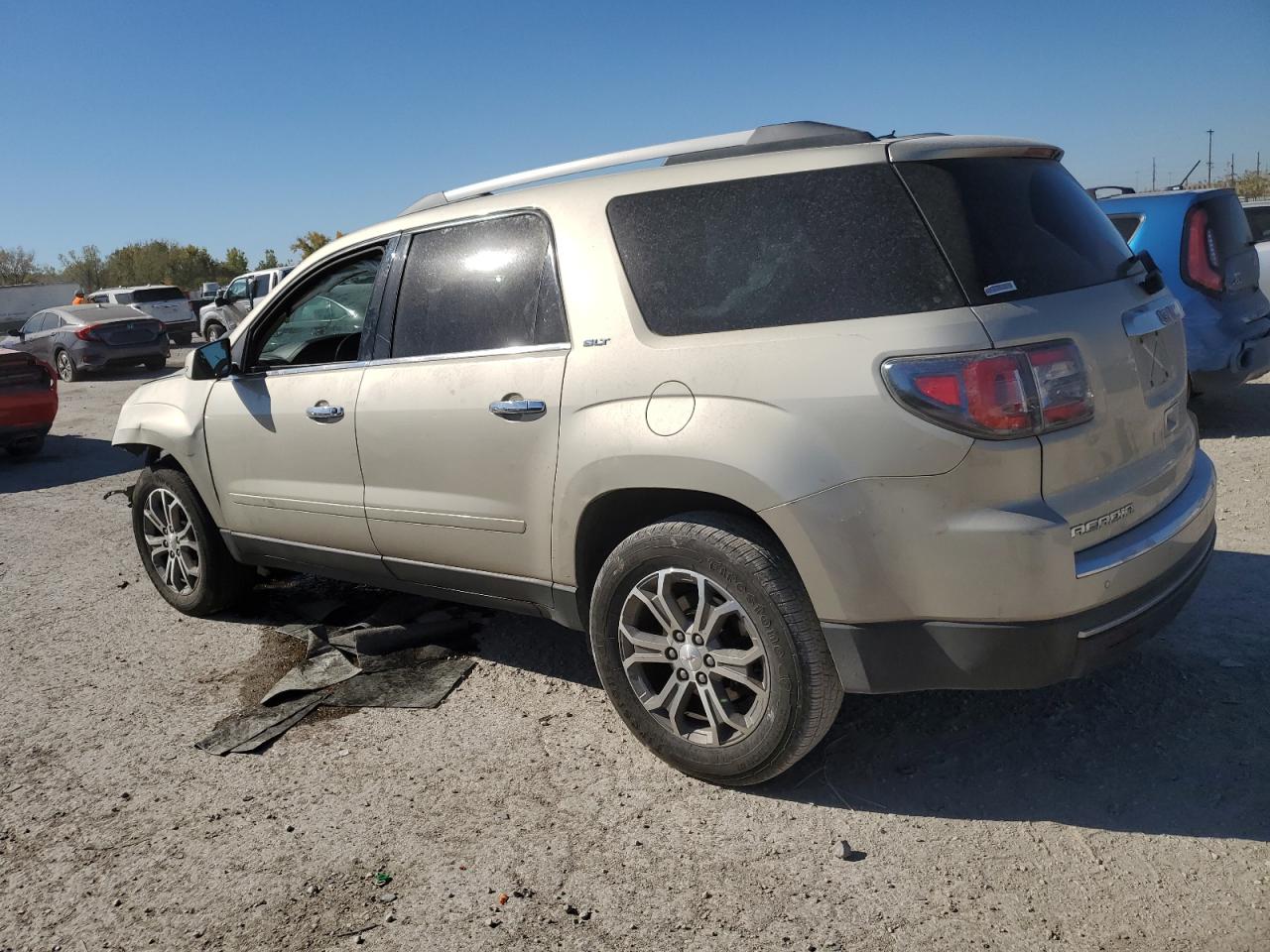 2014 GMC Acadia VIN 1GKKVRKD5EJ193377 Copart auction photo, front end / mechanical damage thumbnail 2