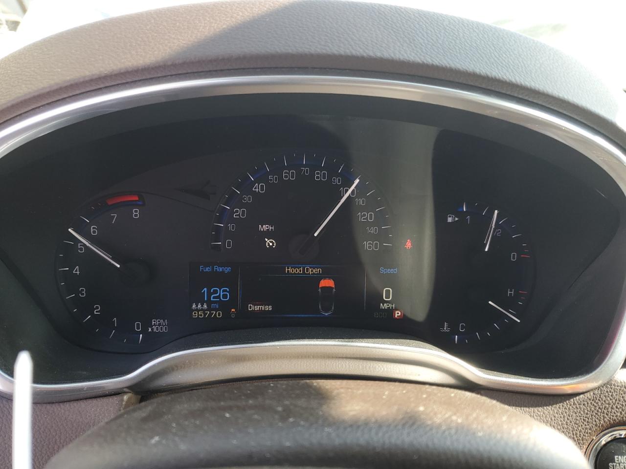 2013 Cadillac SRX VIN 3GYFNGE36DS631870 Copart auction photo, front end damage thumbnail 9