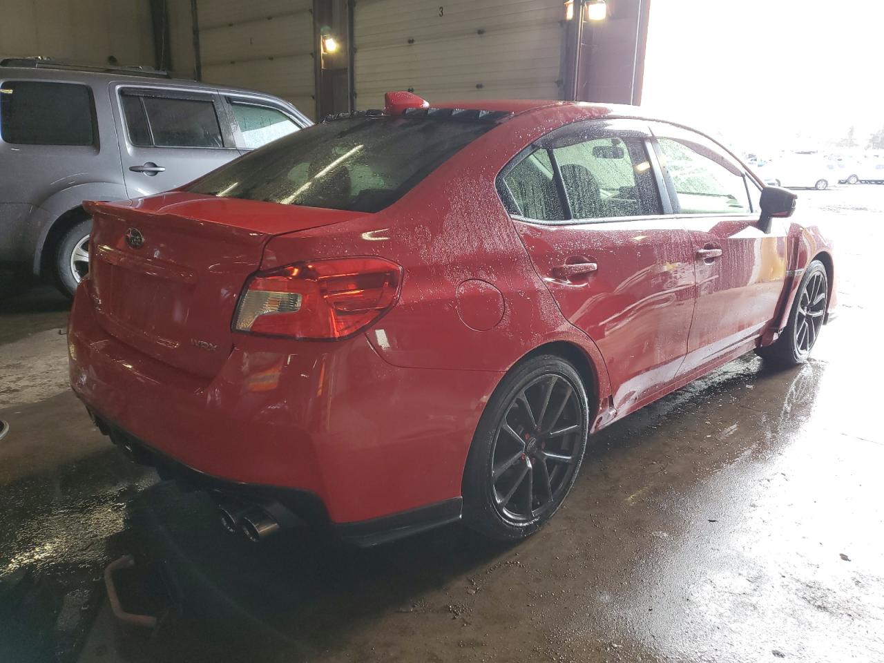 2018 Subaru WRX VIN JF1VA1H62J9824568 Copart auction photo, rear end damage thumbnail 3