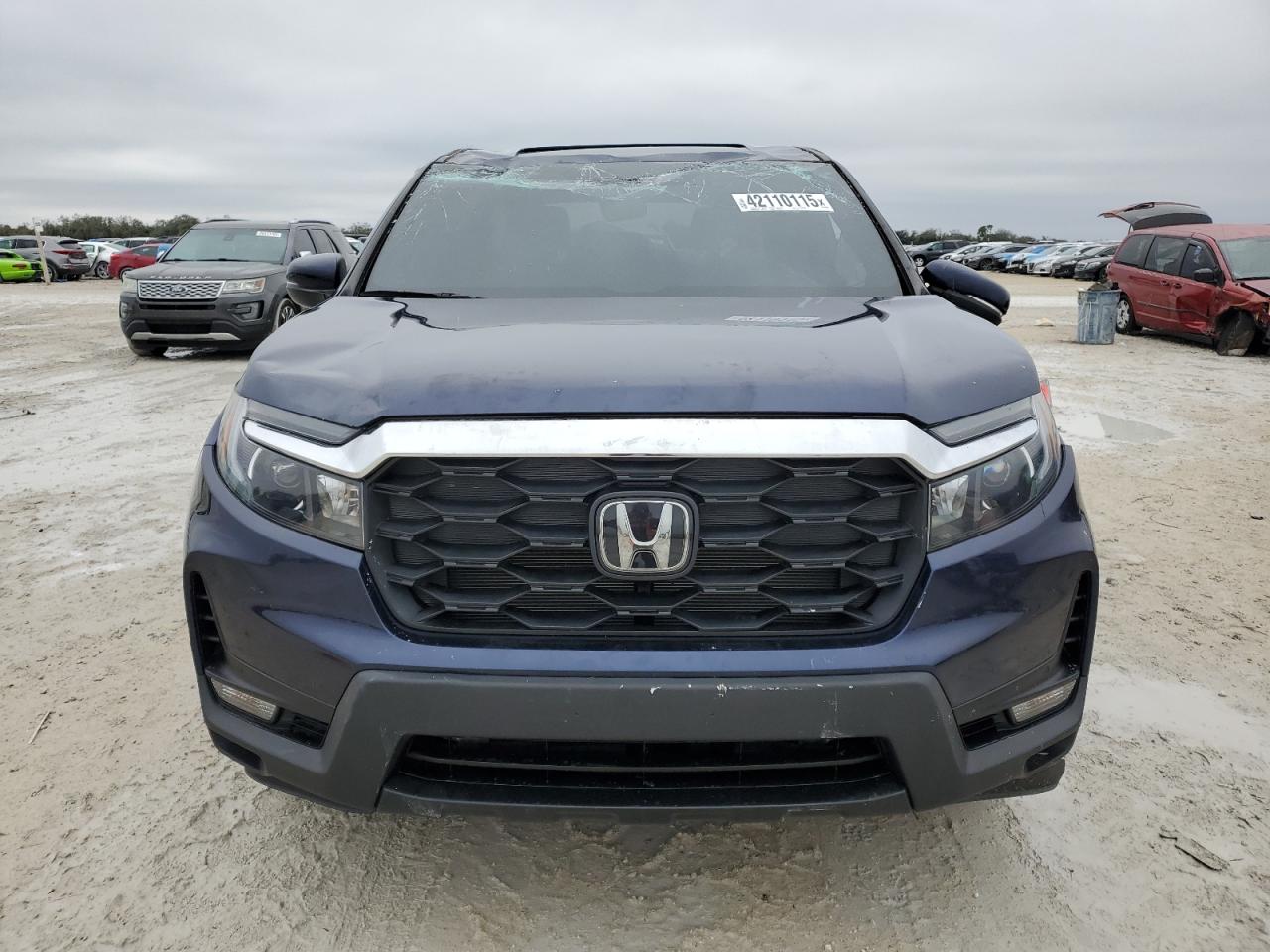 2022 Honda Passport VIN 5FNYF8H52NB029721 Copart auction photo, rollover damage thumbnail 5