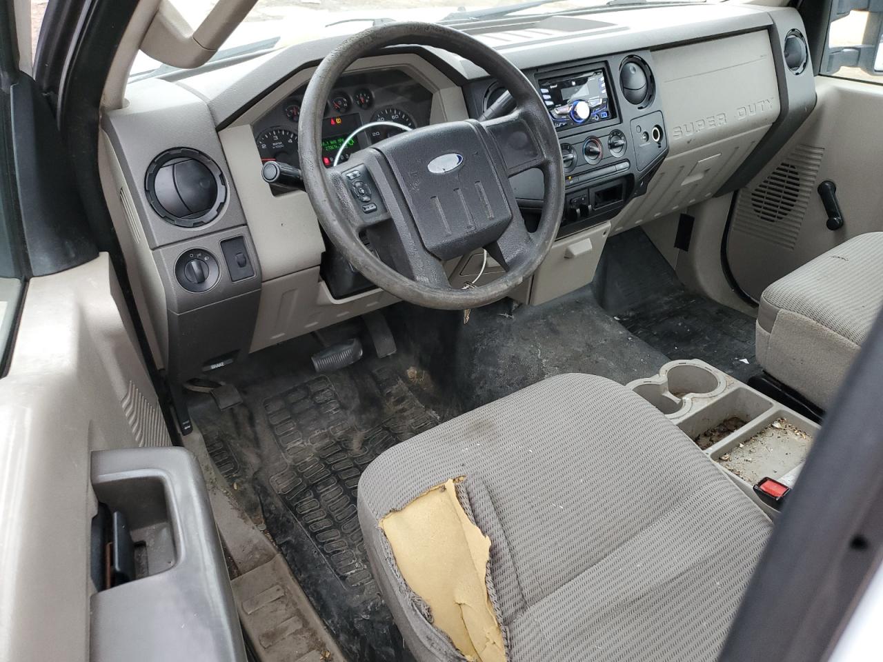 2008 Ford F250 VIN 1FTNF20588EE59156 Copart auction photo, front end / rear end damage thumbnail 8