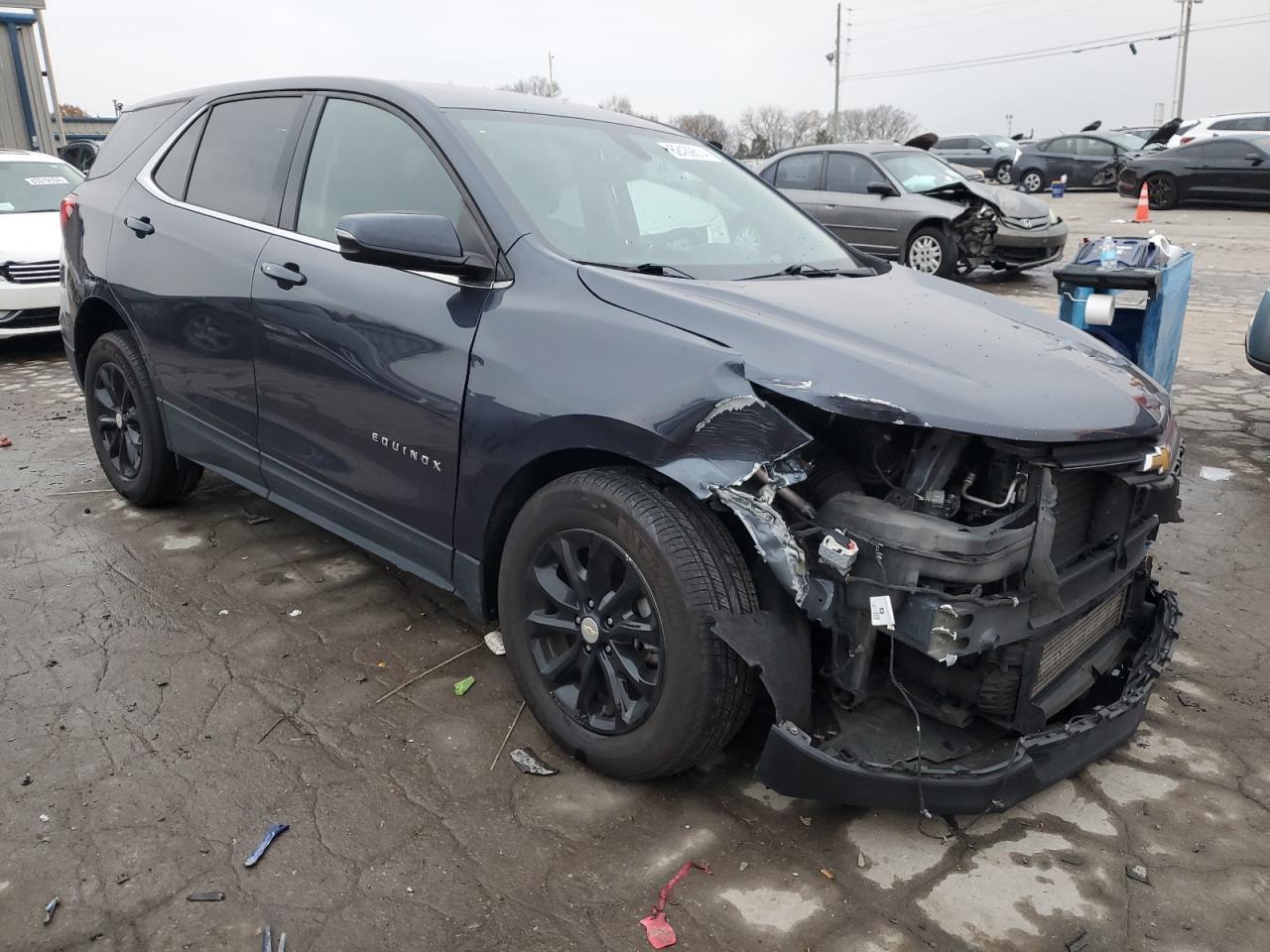 2018 Chevrolet Equinox VIN 3GNAXSEV4JS571010 Copart auction photo, front end damage thumbnail 4