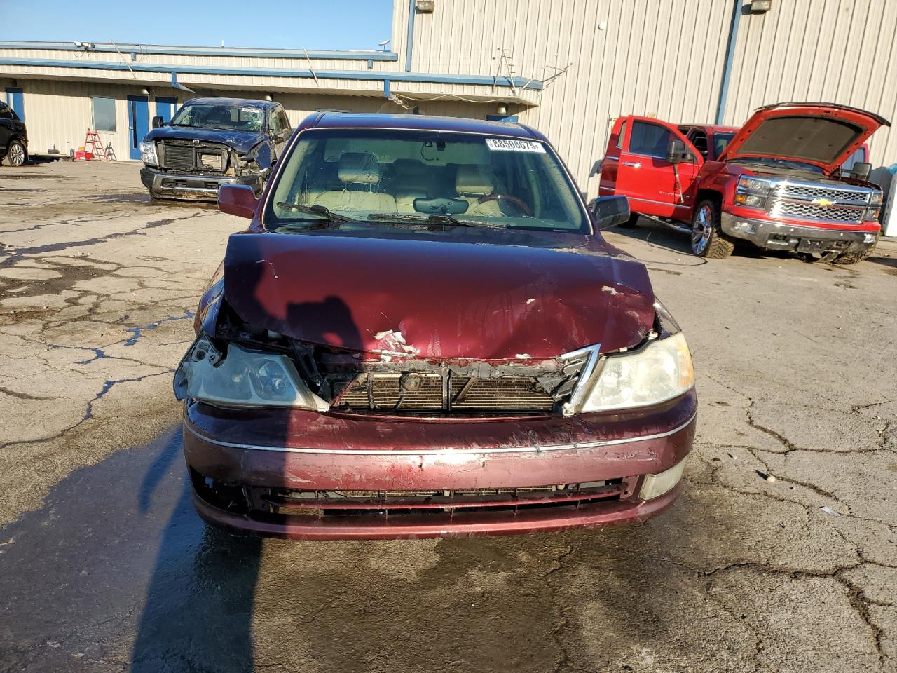 2003 Toyota Avalon VIN 4T1BF28B93U274024 Copart auction photo, front end damage thumbnail 5
