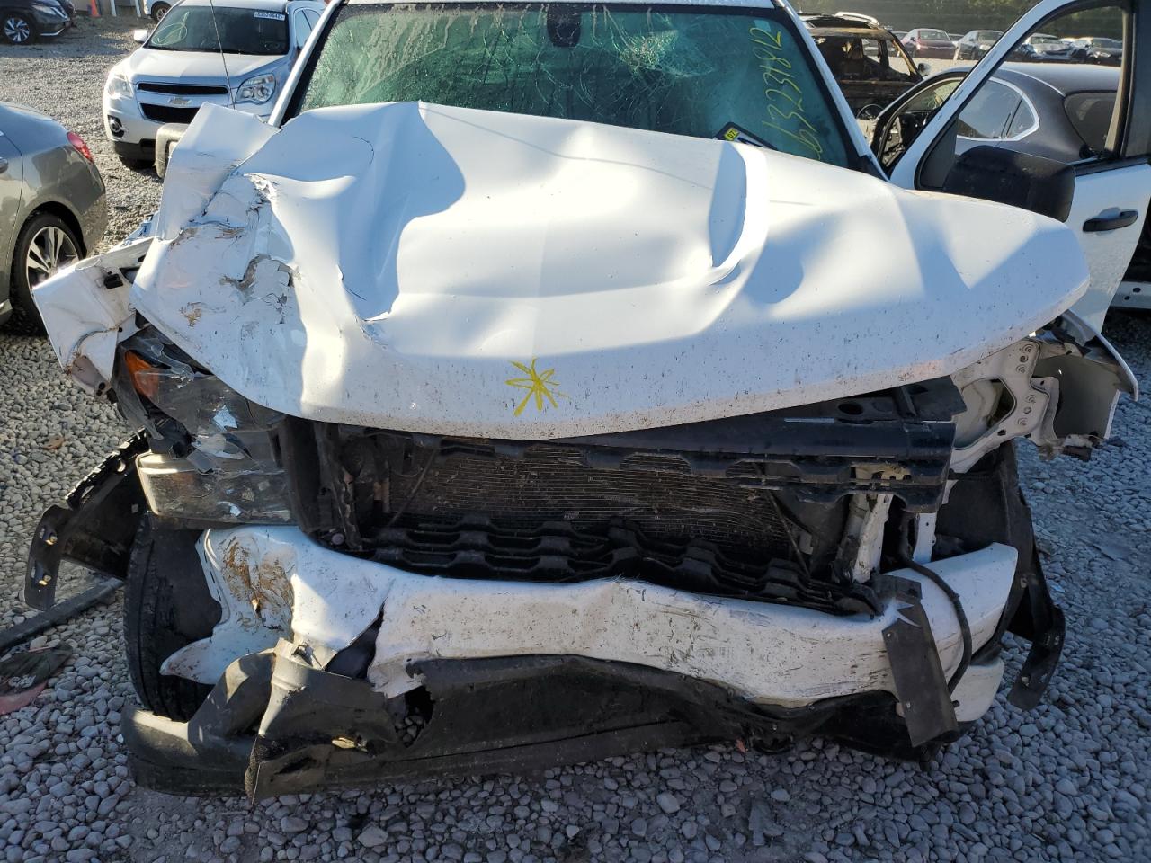 2019 Chevrolet Silverado VIN 1GCRWBEHXKZ237318 Copart auction photo, front end damage thumbnail 7
