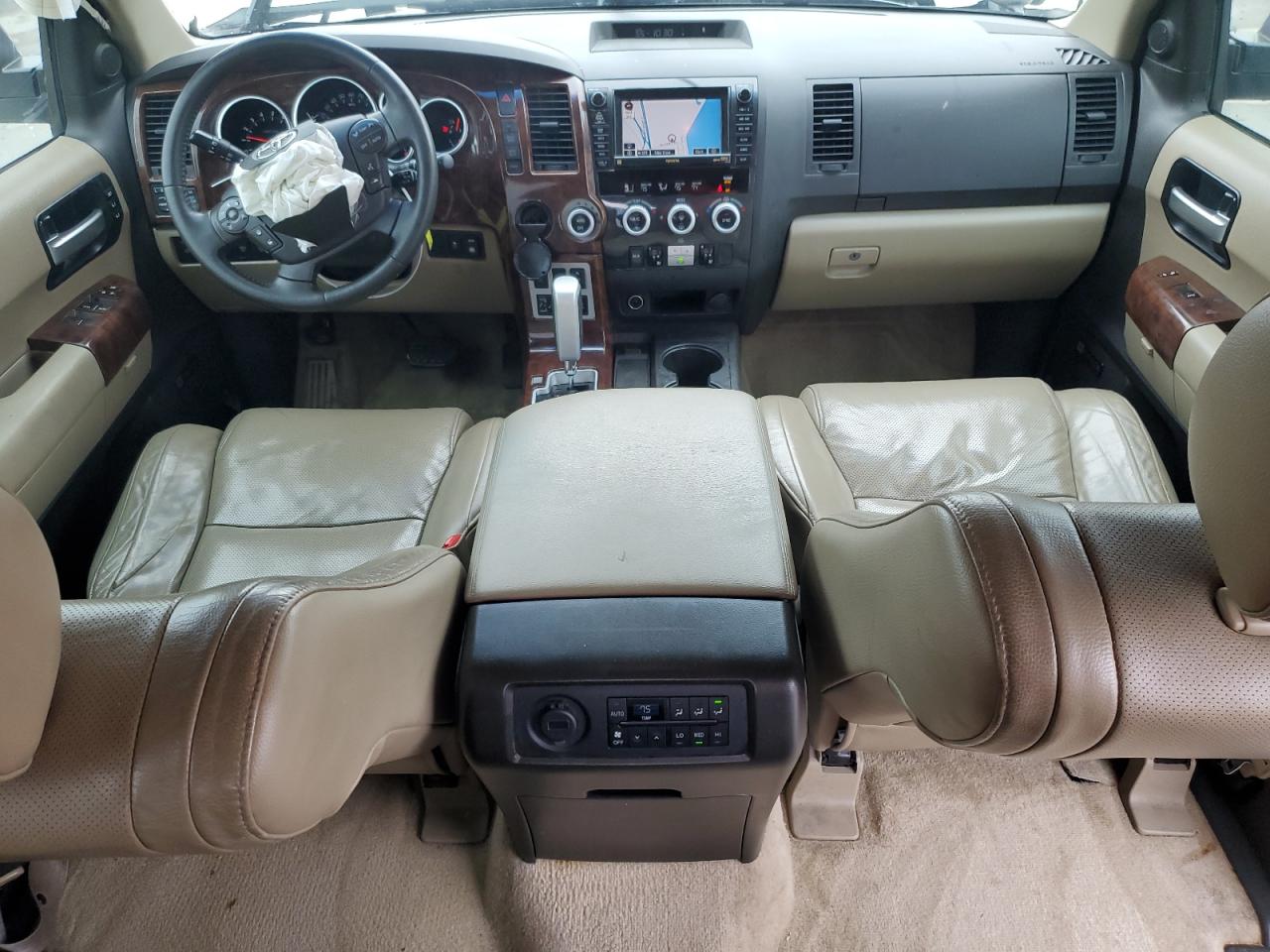 2008 Toyota Sequoia VIN 5TDZY67A18S013172 Copart auction photo, front end damage thumbnail 8