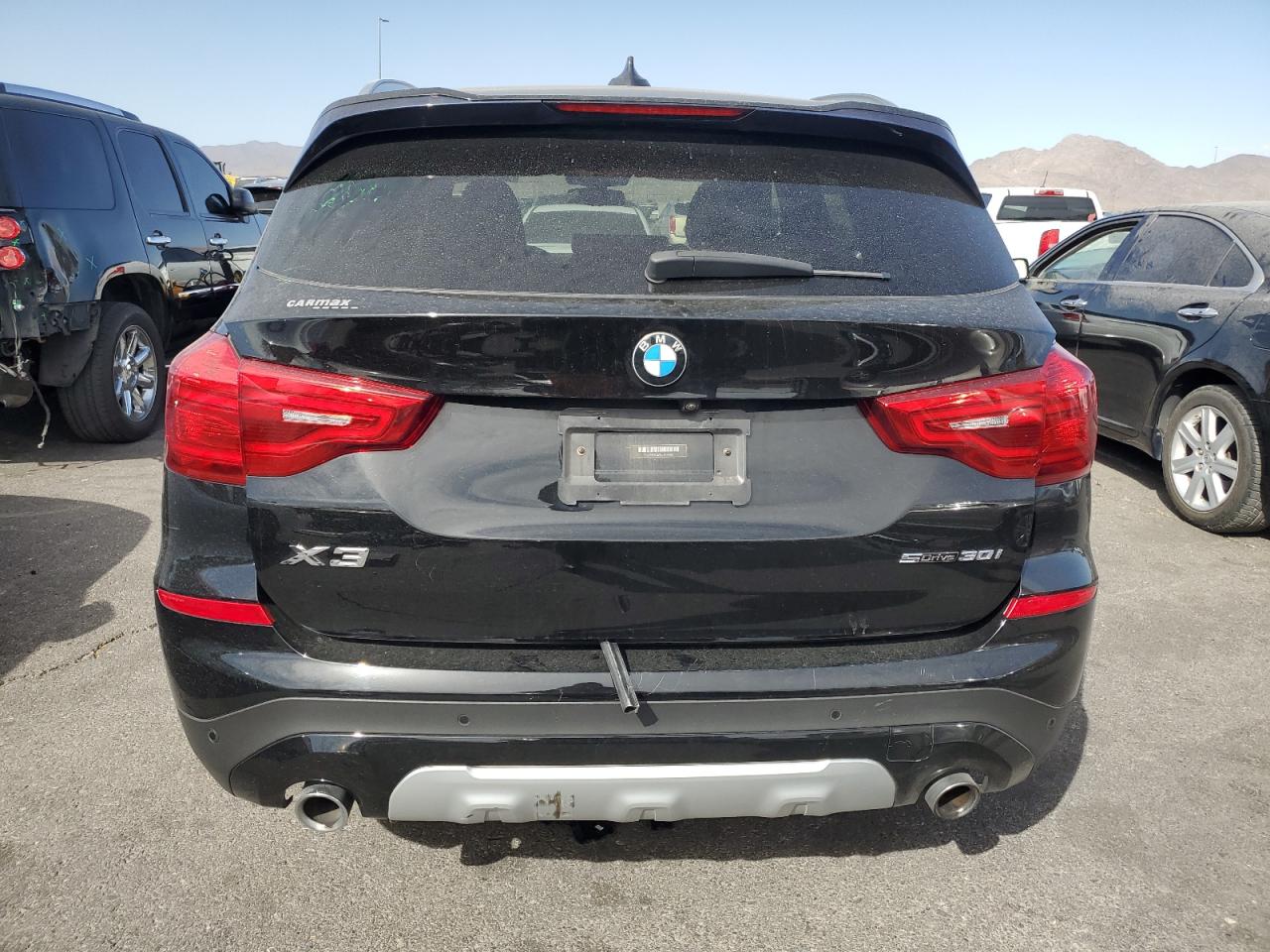 2019 BMW X3 VIN 5UXTR7C51KLR49382 Copart auction photo, front end / rear end damage thumbnail 6