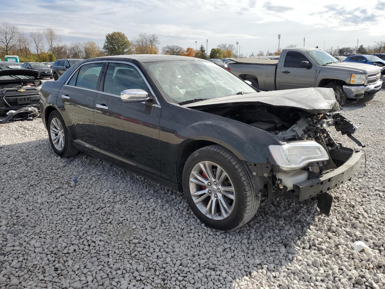 2017 Chrysler 300 VIN 2C3CCAEG3HH564432 Copart auction photo, front end damage thumbnail 4