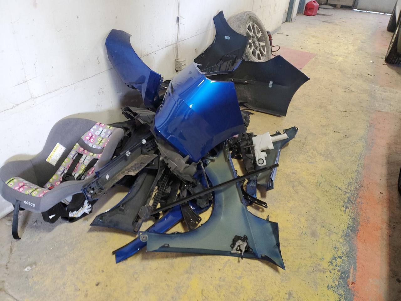 2022 Honda Civic VIN 2HGFE2F59NH598393 Copart auction photo, front end / rear end damage thumbnail 12