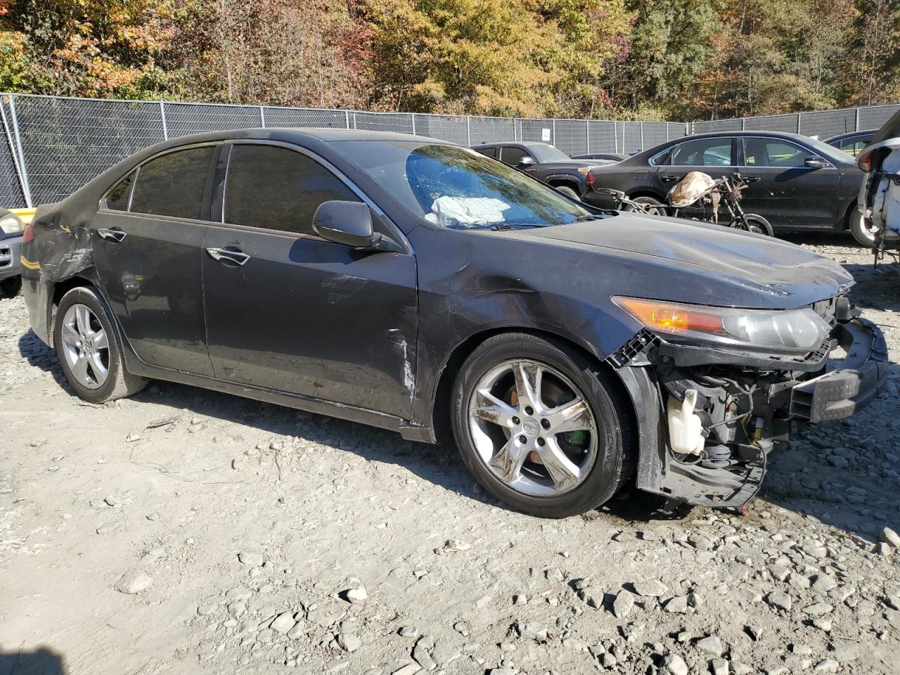 2014 Acura TSX VIN JH4CU2F44EC004953 Copart auction photo, all over damage thumbnail 4