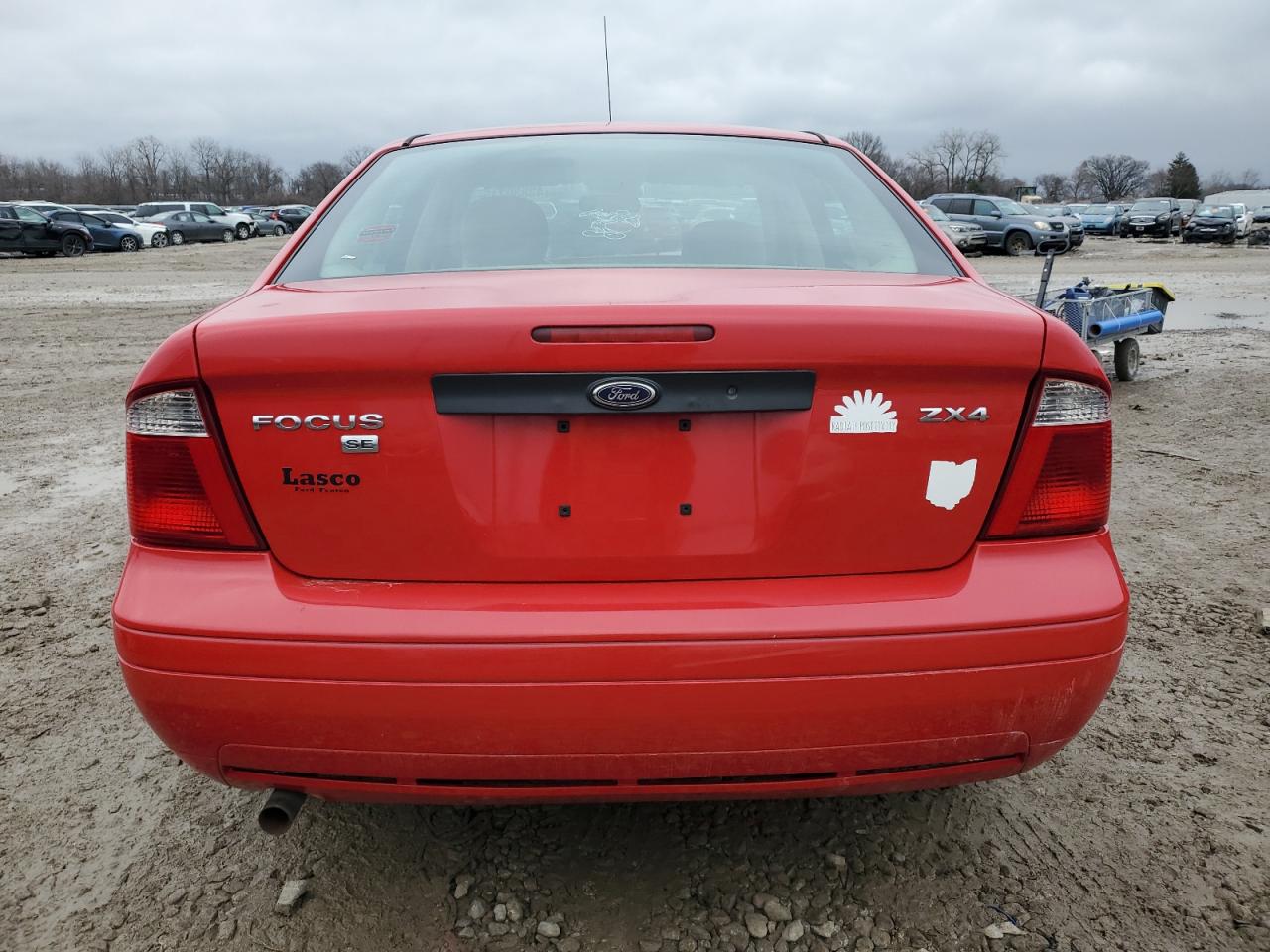 2005 Ford Focus VIN 1FAFP34N75W116609 Copart auction photo, front end / mechanical damage thumbnail 6