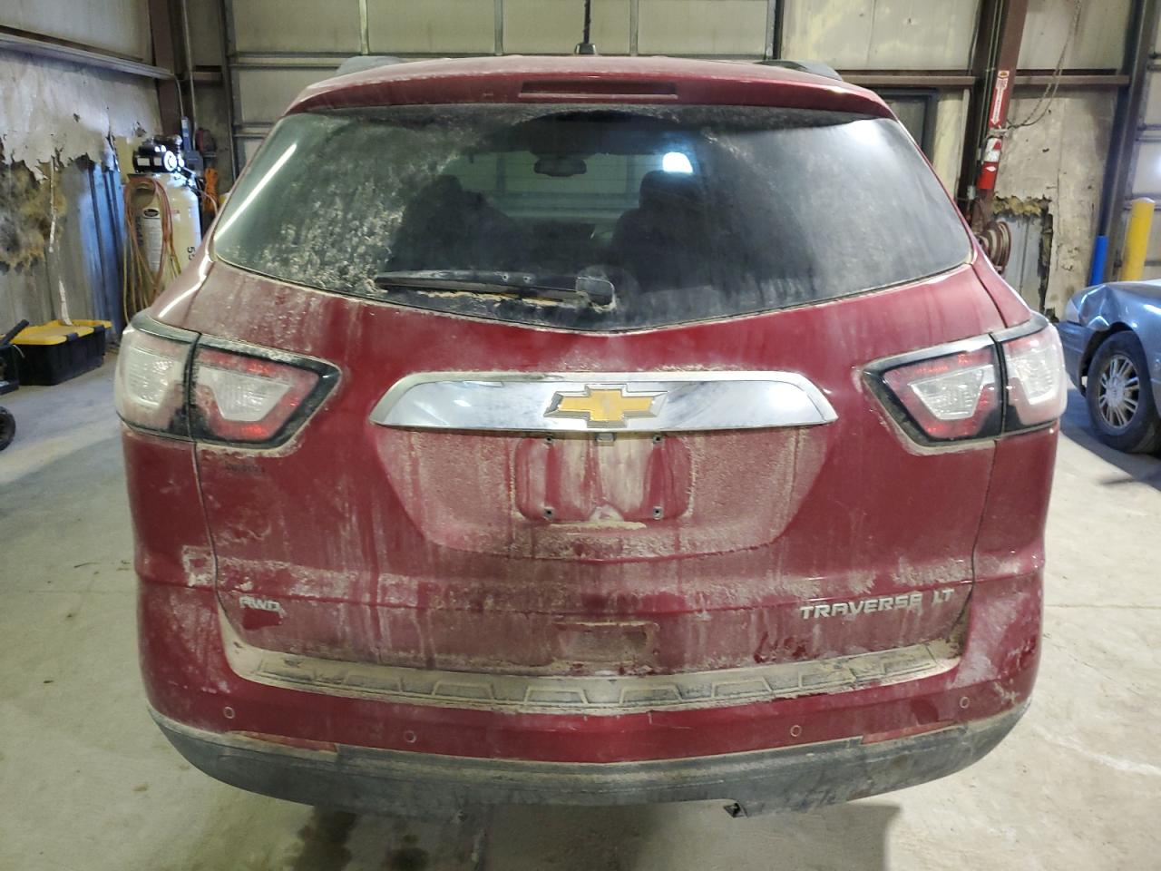 2013 Chevrolet Traverse VIN 1GNKVJKD9DJ149675 Copart auction photo, all over / undercarriage damage thumbnail 6
