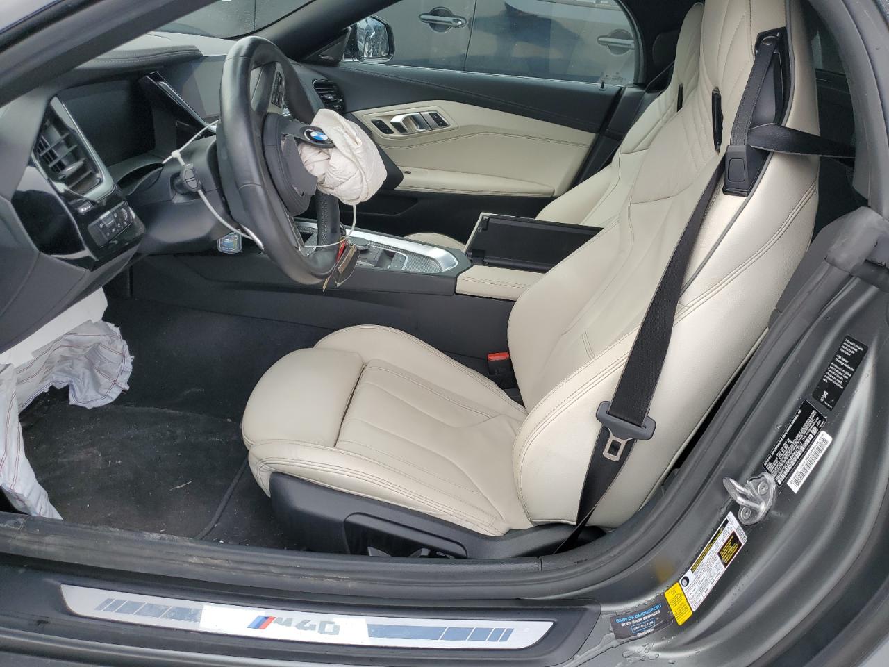 2021 BMW Z4 VIN WBAHF9C08MWX37657 Copart auction photo, front end damage thumbnail 7