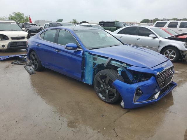 2019 Genesis G70 VIN KMTG44LA9KU031310 Copart auction photo, front end damage thumbnail 4