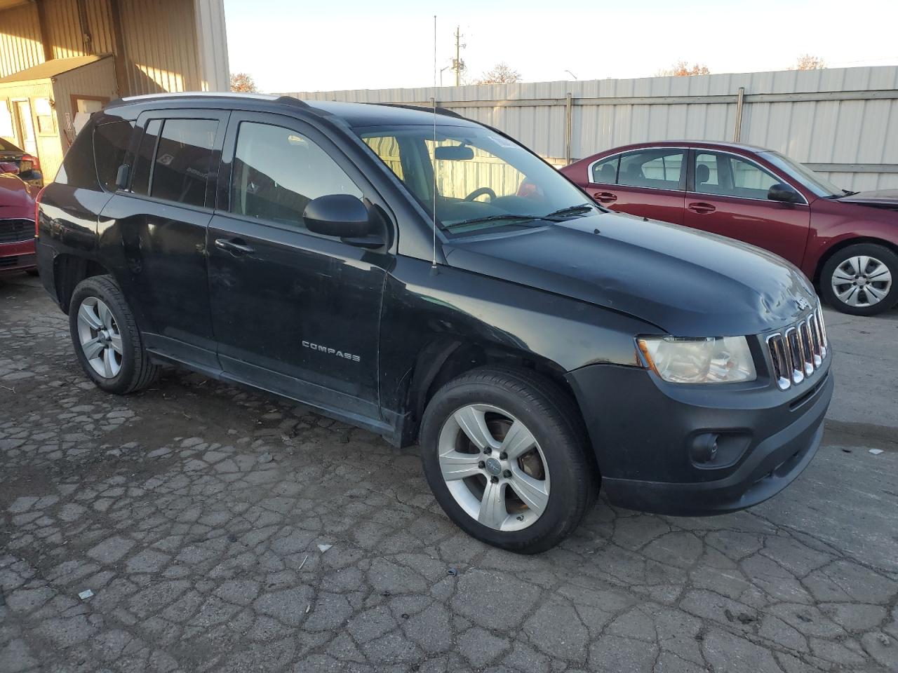 2012 Jeep Compass VIN 1C4NJCEB5CD685317 Copart auction photo, mechanical / front end damage thumbnail 4