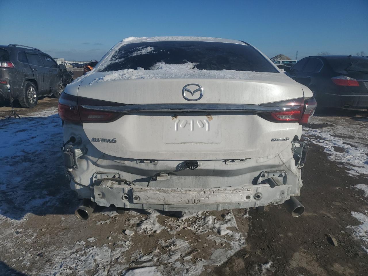 2020 Mazda 6 VIN JM1GL1VM2L1521405 Copart auction photo, front end / rear end damage thumbnail 6