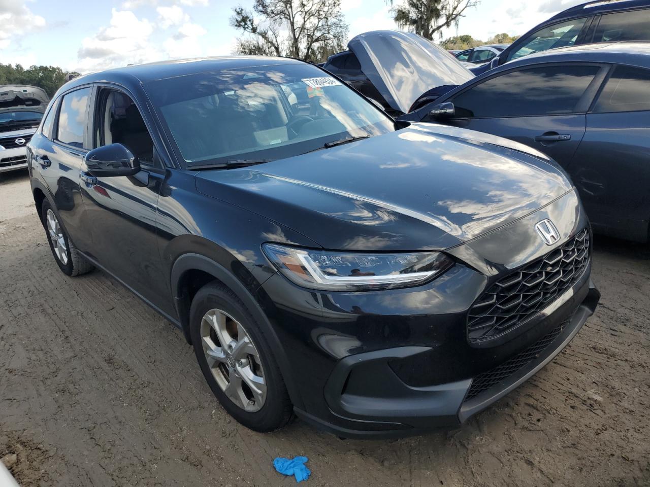 2024 Honda HR-V VIN 3CZRZ1H32RM705758 Copart auction photo, water/flood damage thumbnail 4