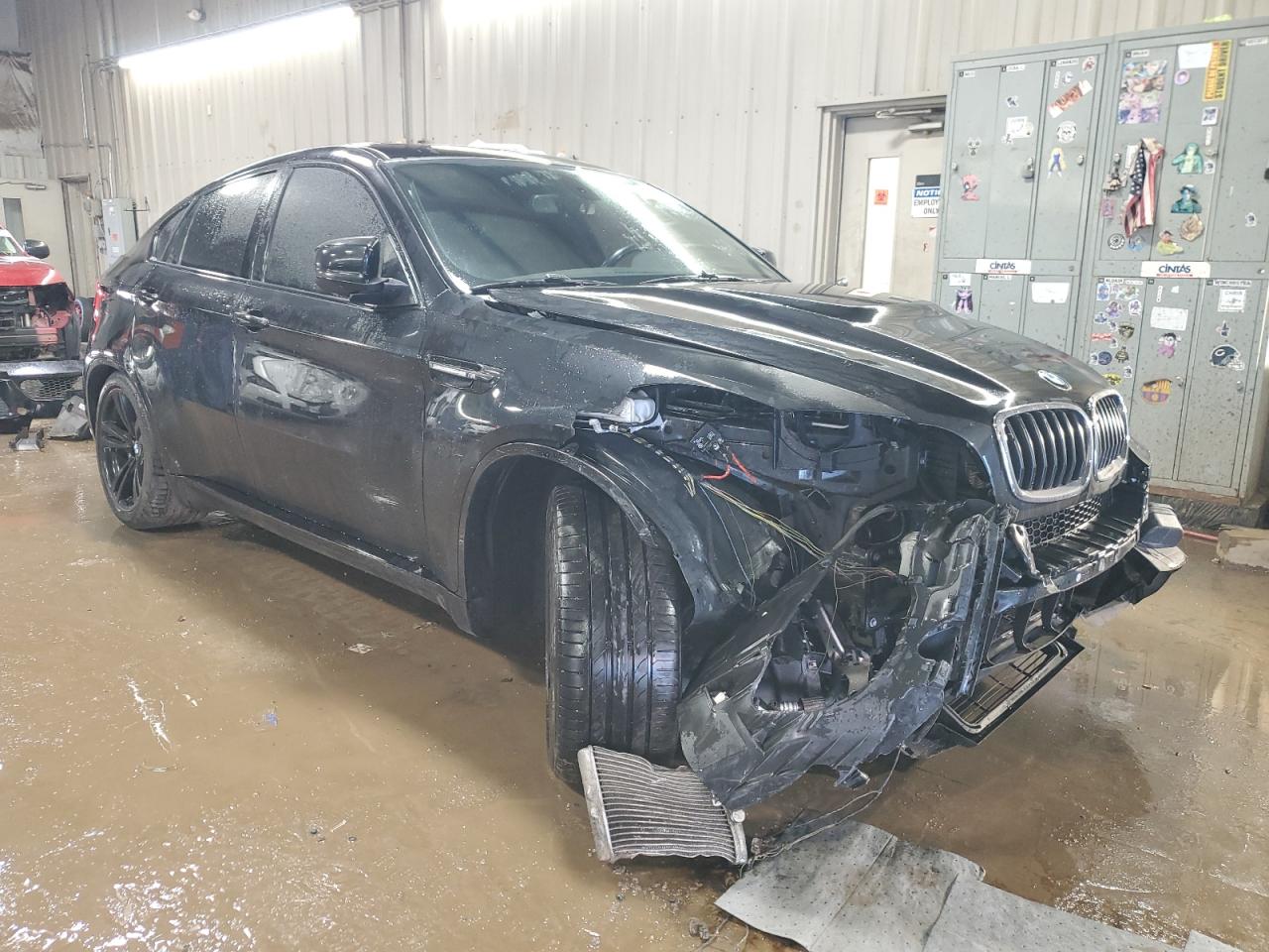 2014 BMW X6 VIN 5YMGZ0C56E0C40487 Copart auction photo, front end damage thumbnail 4