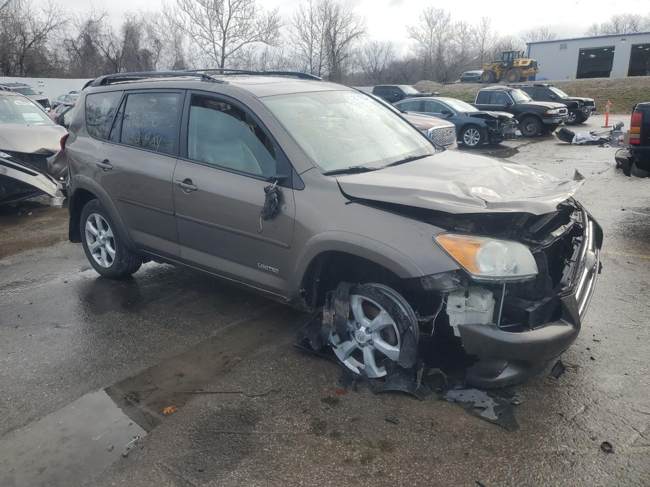 2011 Toyota RAV 4 VIN 2T3DK4DV1BW054186 Copart auction photo, all over damage thumbnail 4