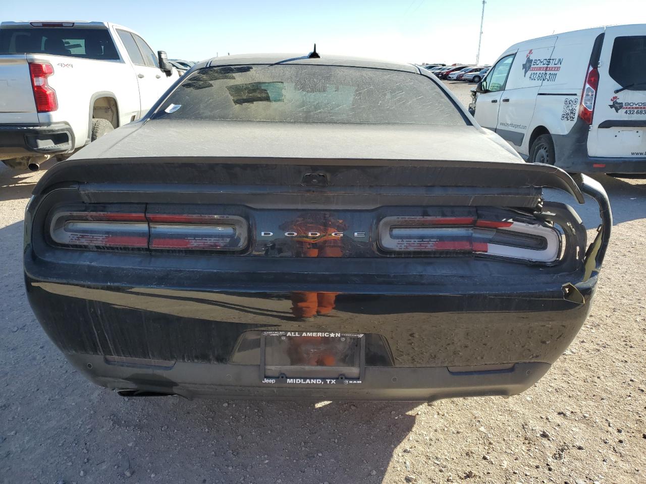 2021 Dodge Challenger VIN 2C3CDZFJ4MH521038 Copart auction photo, front end / rear end damage thumbnail 6