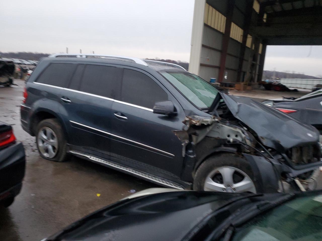 2012 Mercedes-Benz GL-klasse VIN 4JGBF7BE7CA796507 Copart auction photo, all over damage thumbnail 4