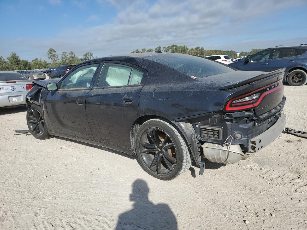 2018 Dodge Charger VIN 2C3CDXBG1JH167599 Copart auction photo, front end / rear end damage thumbnail 2