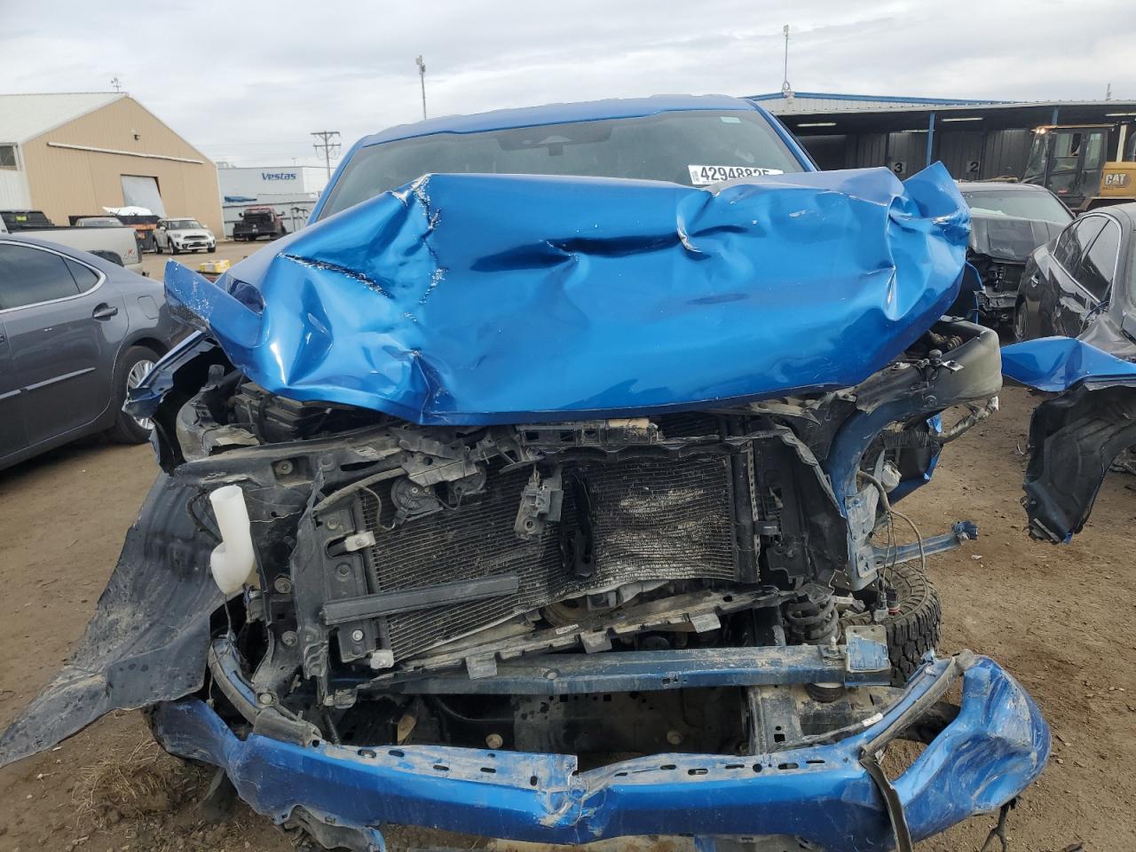 2021 Ford F-150 VIN 1FTFW1E50MFB27773 Copart auction photo, front end damage thumbnail 5