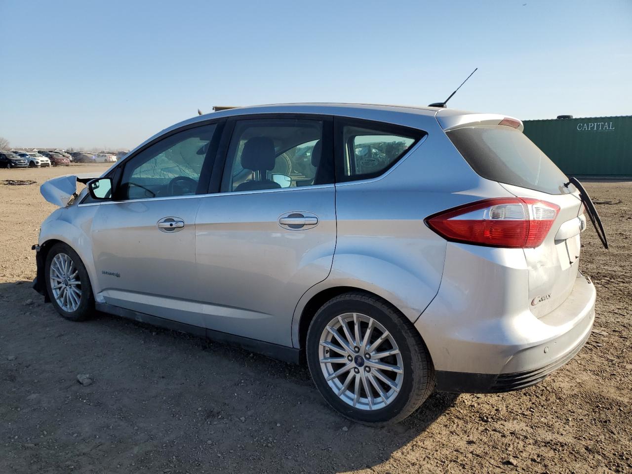 2013 Ford C-MAX VIN 1FADP5BU6DL550632 Copart auction photo, front end / rear end damage thumbnail 2