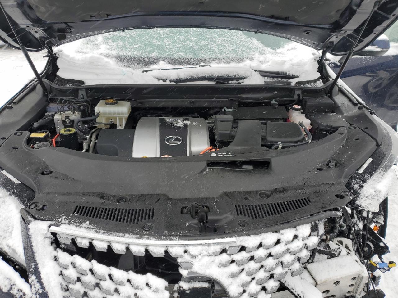 2020 Lexus RX VIN 2T2HGMDA6LC053459 Copart auction photo, front end / side damage thumbnail 12
