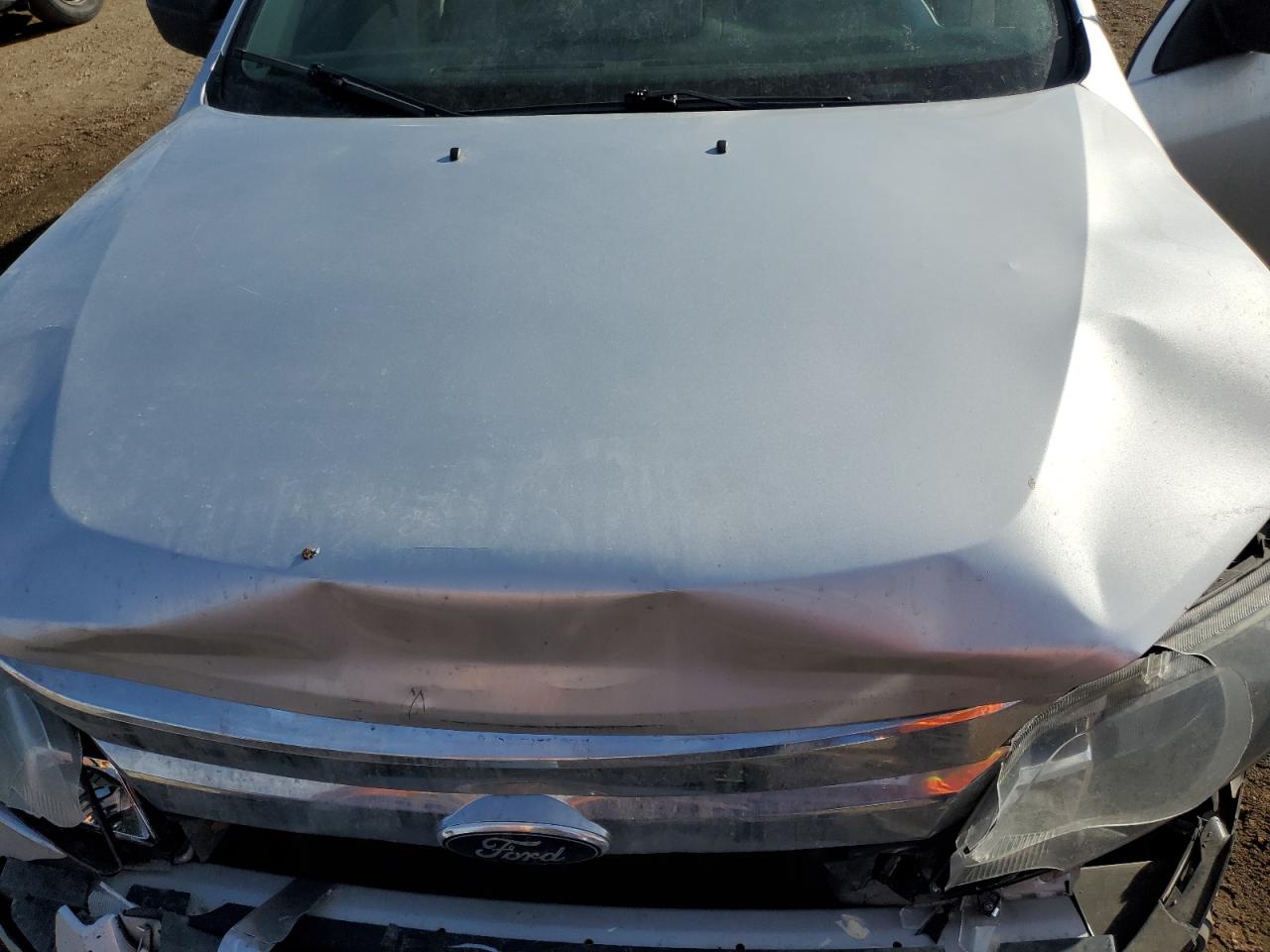 2012 Ford Fusion VIN 3FAHP0GA1CR450036 Copart auction photo, front end / hail damage thumbnail 11