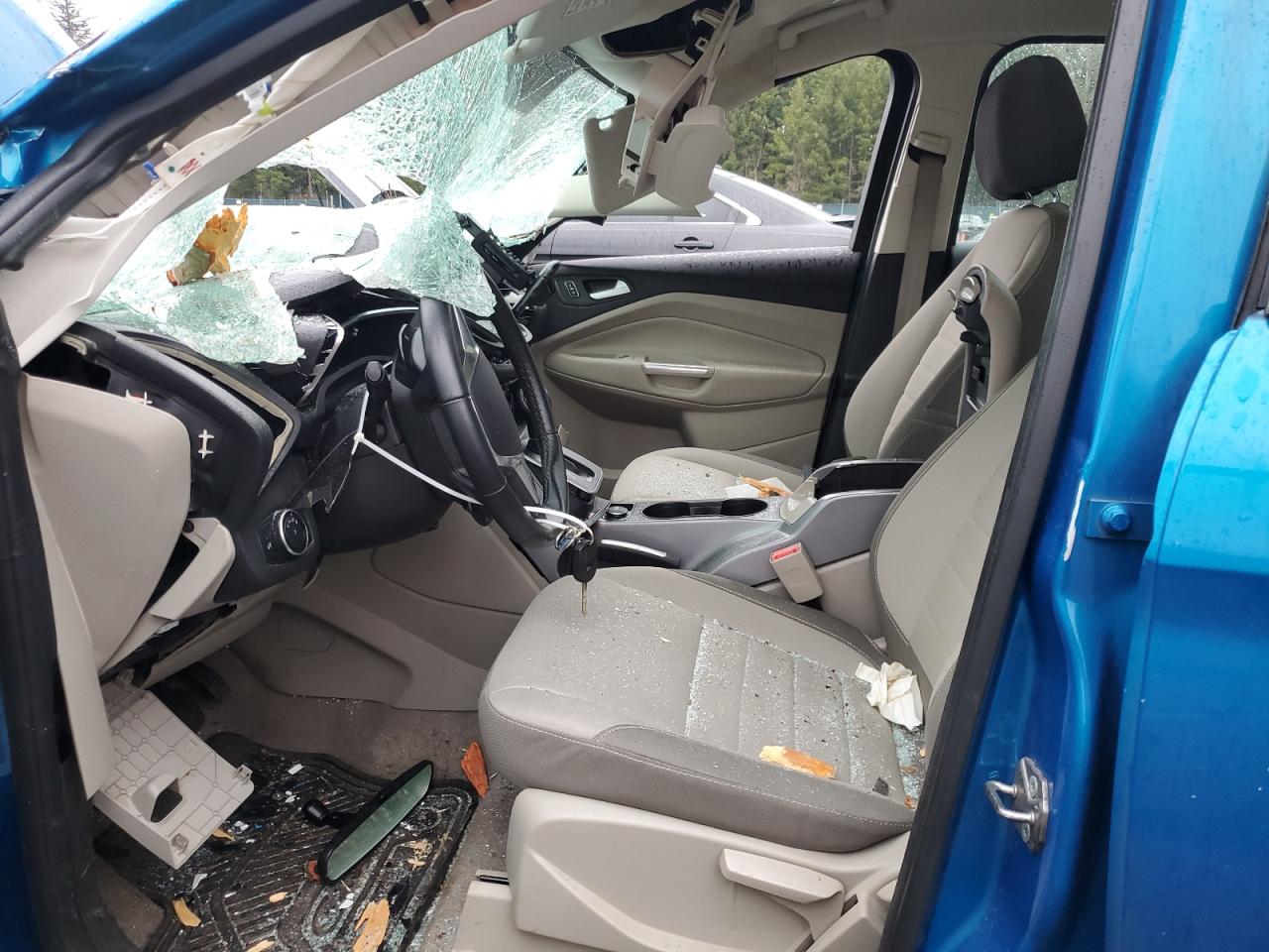 2015 Ford C-MAX VIN 1FADP5AU3FL125020 Copart auction photo, top/roof damage thumbnail 7