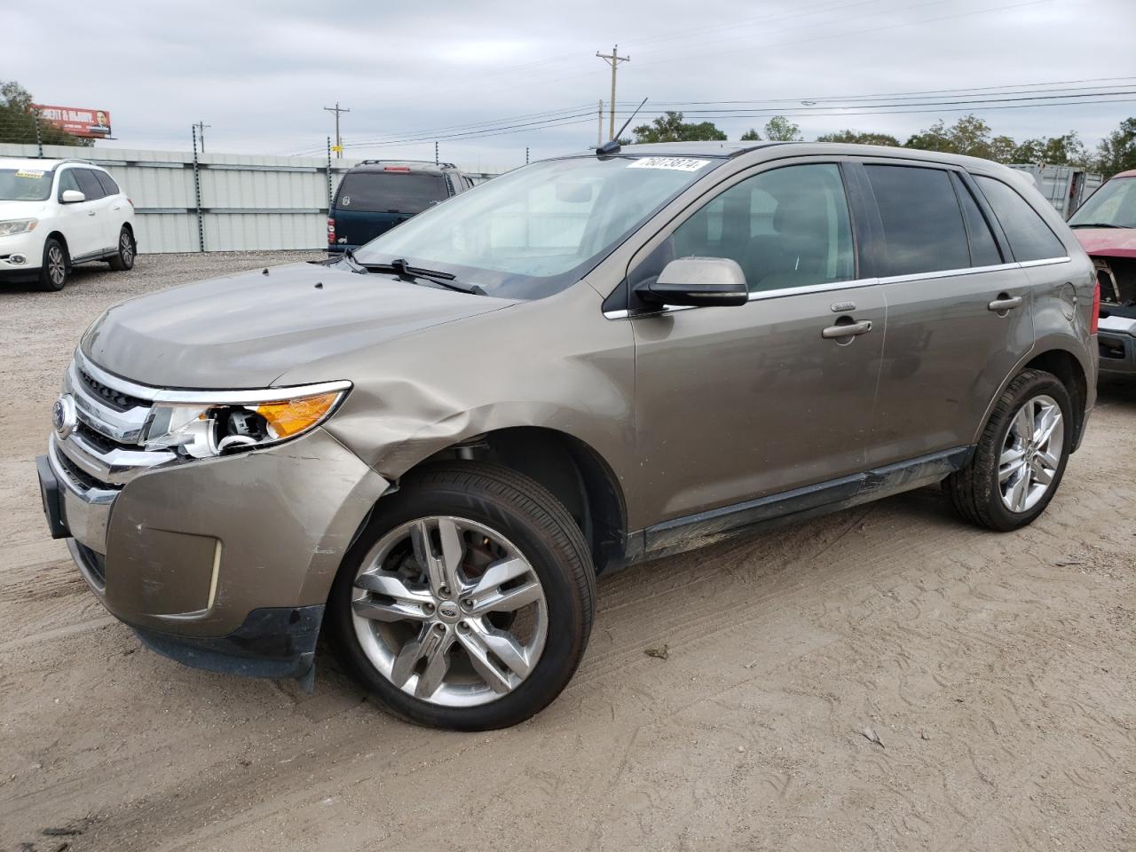 2013 Ford Edge VIN 2FMDK3KC7DBA02574