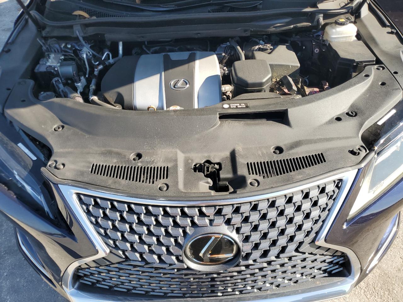 2022 Lexus RX VIN 2T2HZMAA9NC223637 Copart auction photo, front end / side damage thumbnail 14