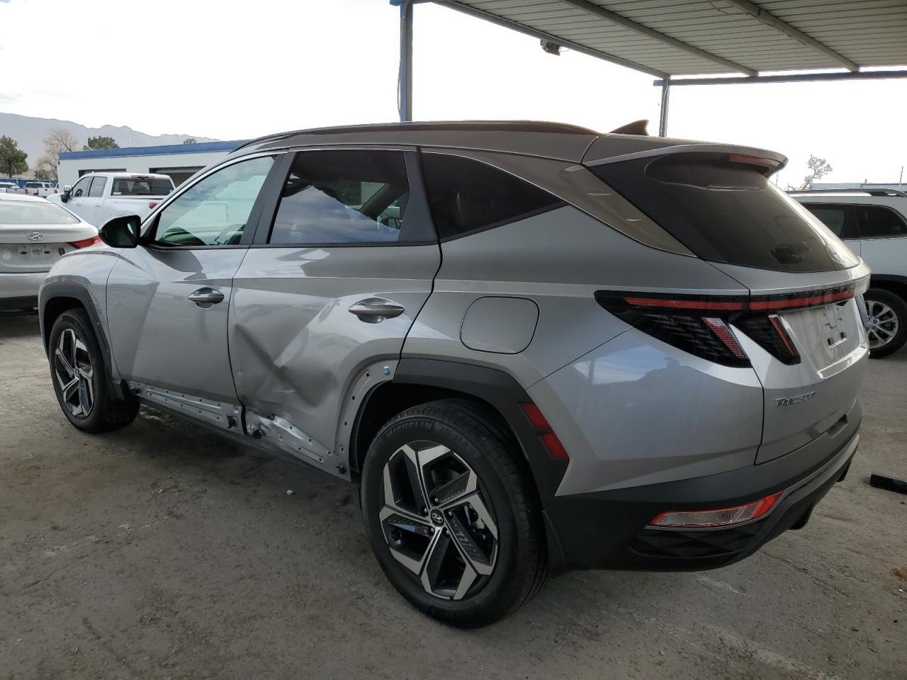 2024 Hyundai Tucson VIN KM8JCCD17RU207373 Copart auction photo, side damage thumbnail 2