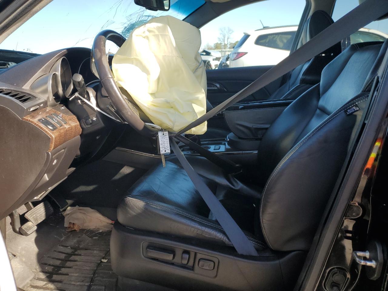 2010 Acura MDX VIN 2HNYD2H77AH510907 Copart auction photo, all over damage thumbnail 7