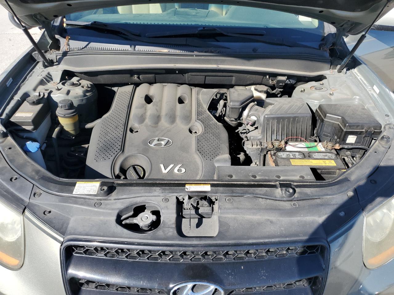 2008 Hyundai Santa Fe VIN 5NMSG13D18H185325 Copart auction photo, rear end damage thumbnail 12