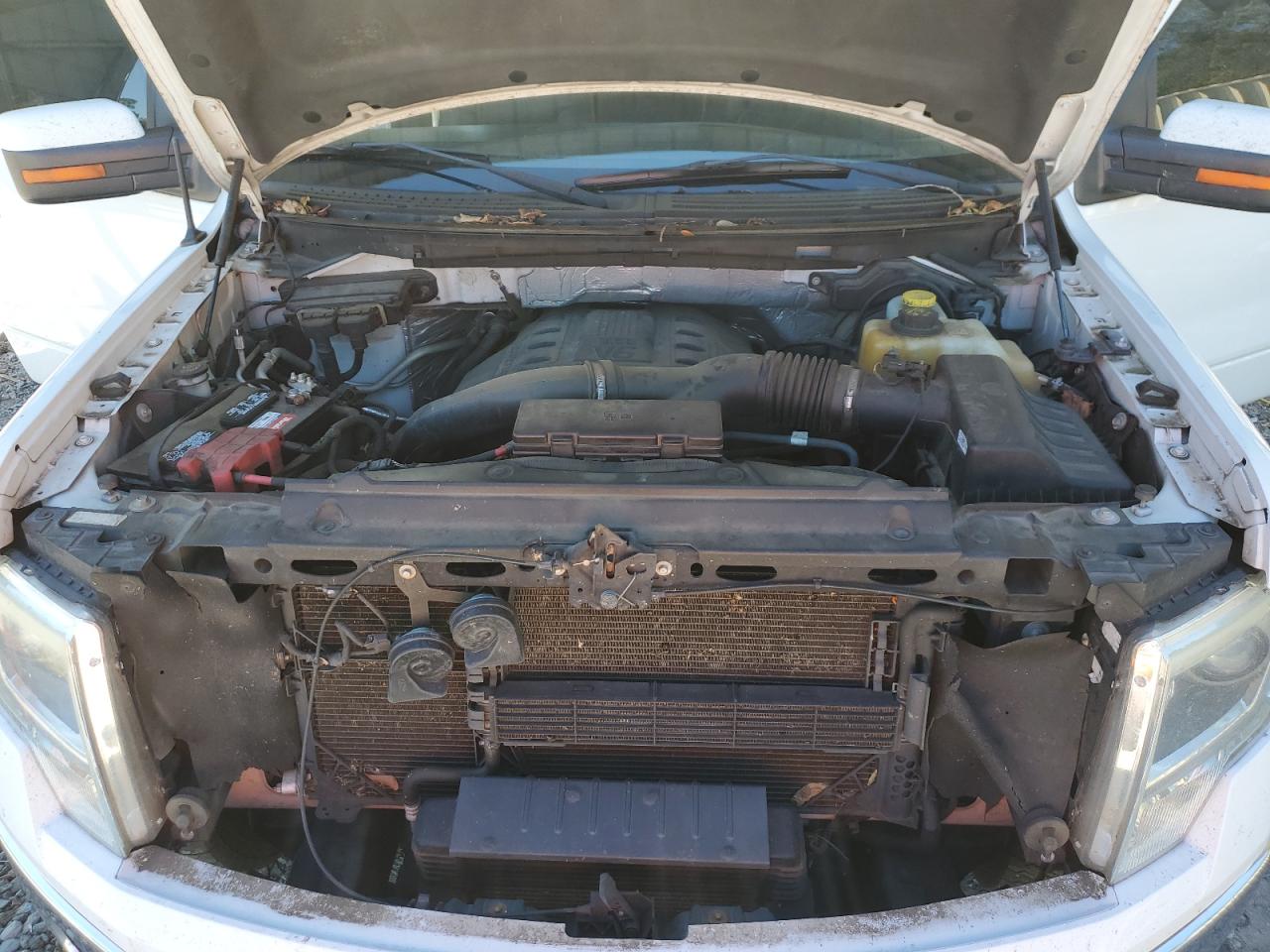 2013 Ford F-150 VIN 1FTFW1ET1DFD89784 Copart auction photo, top/roof damage thumbnail 11