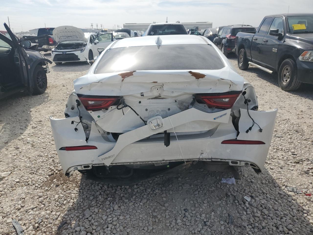 2020 Honda Insight VIN 19XZE4F51LE004167 Copart auction photo, rear end damage thumbnail 6