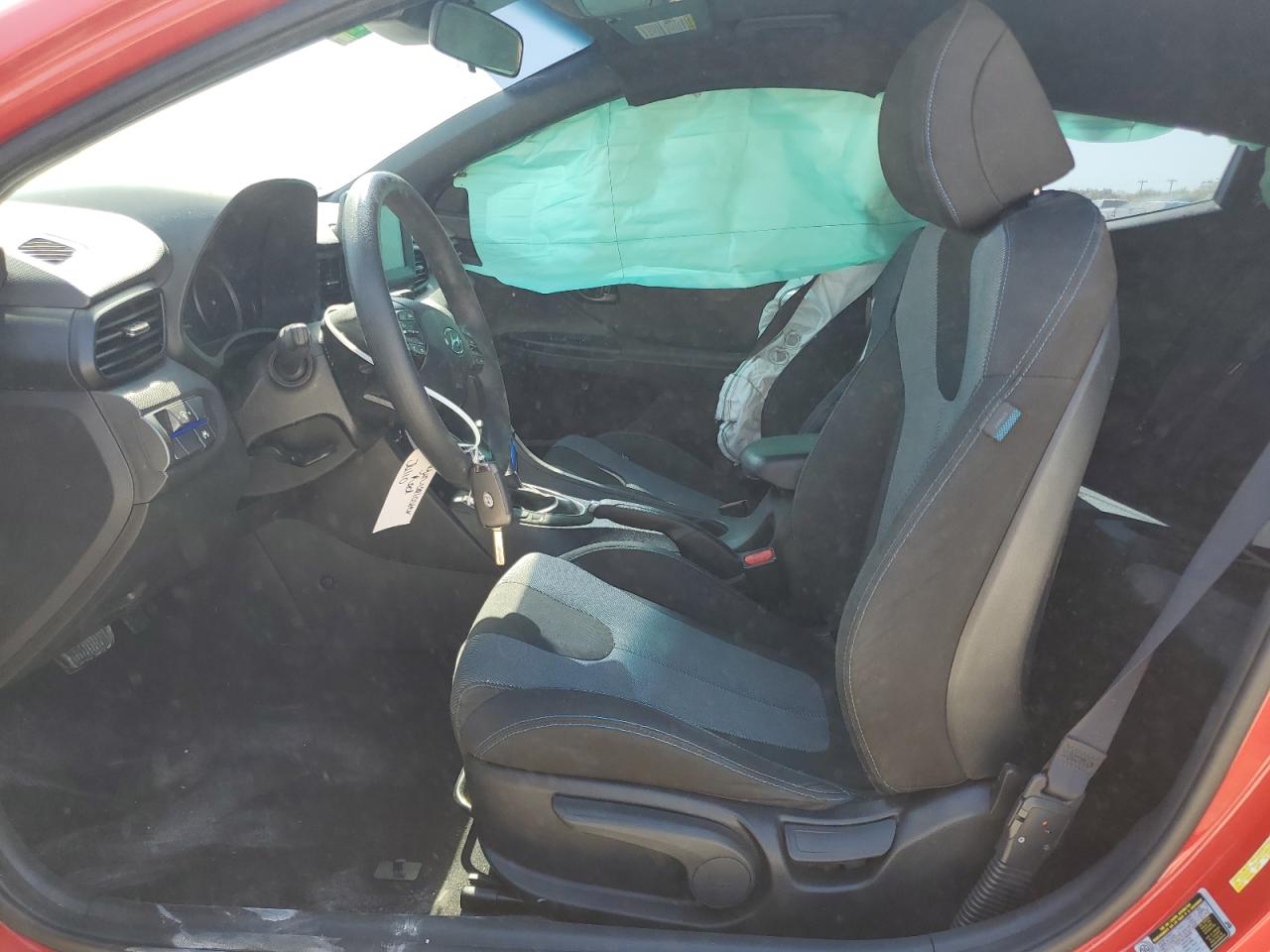2019 Hyundai Veloster VIN KMHTG6AF2KU019297 Copart auction photo, side / minor dent/scratches damage thumbnail 7