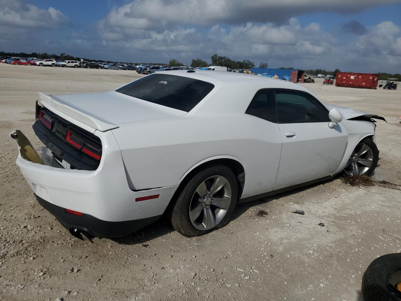 2019 Dodge Challenger VIN 2C3CDZAG0KH587157 Copart auction photo, front end / rear end damage thumbnail 3