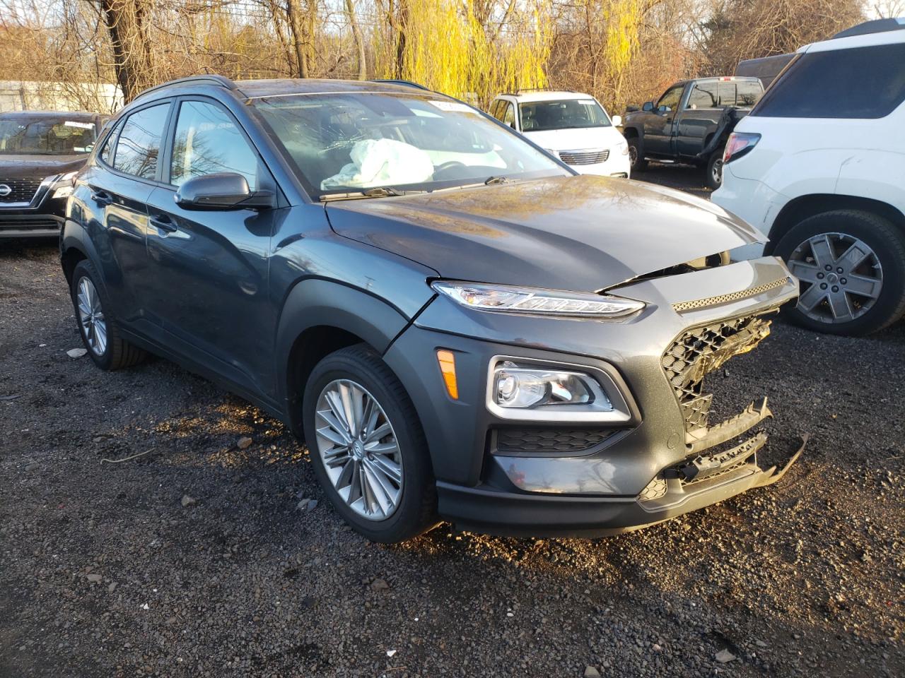 2021 Hyundai Kona VIN KM8K2CAA5MU707729 Copart auction photo, front end / minor dent/scratches damage thumbnail 4