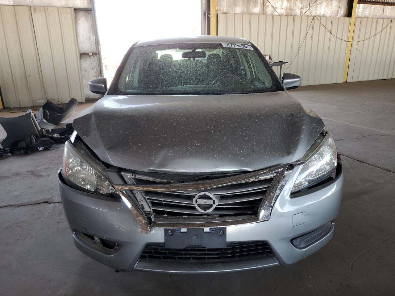 2014 Nissan Sentra VIN 3N1AB7AP3EY247340 Copart auction photo, rear end / front end damage thumbnail 5