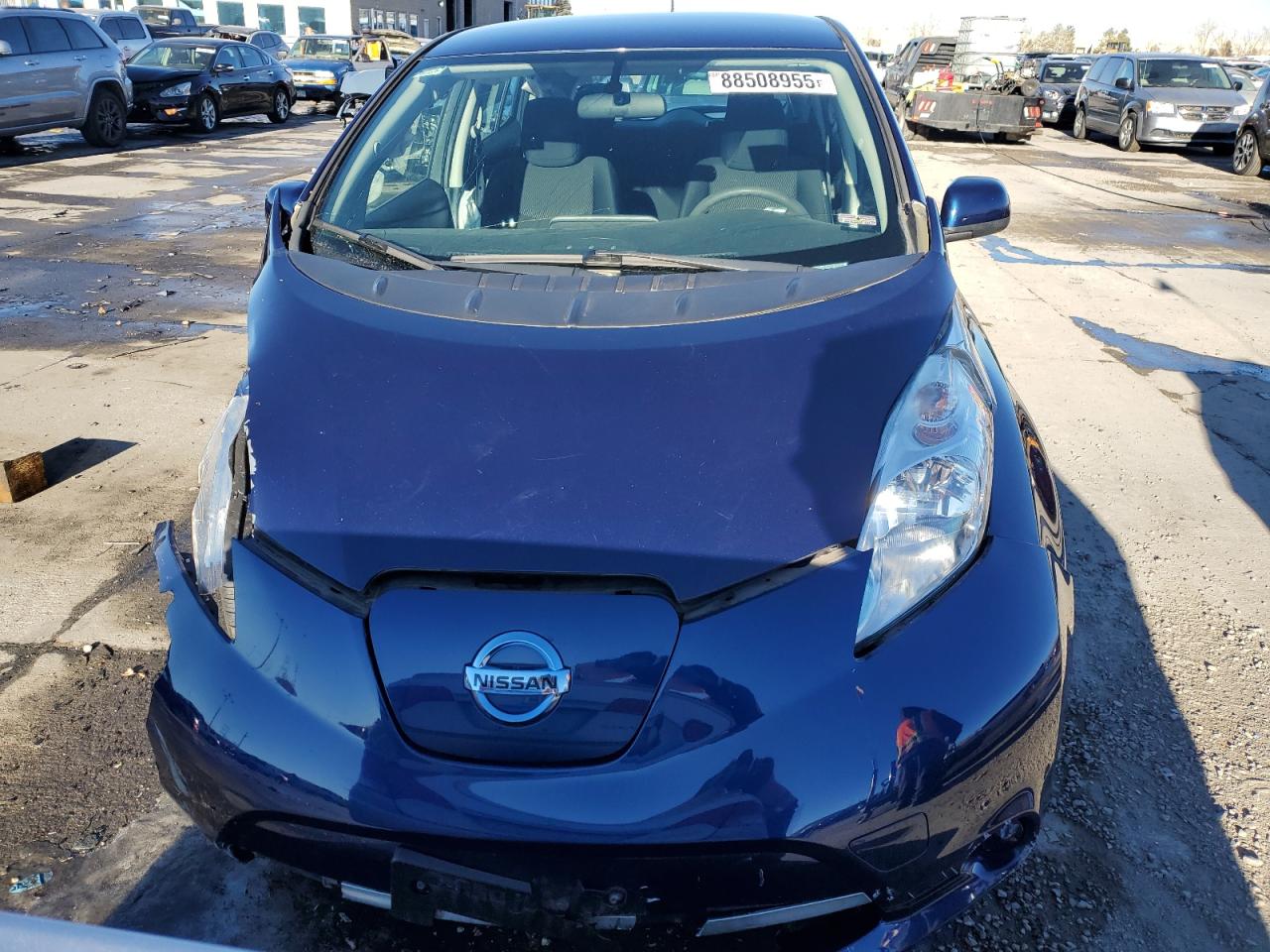 2017 Nissan Leaf VIN 1N4BZ0CP8HC303664 Copart auction photo, front end / rear end damage thumbnail 5
